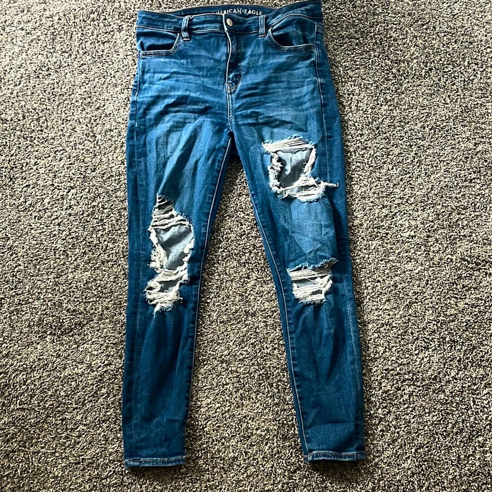 Medium denim jeans